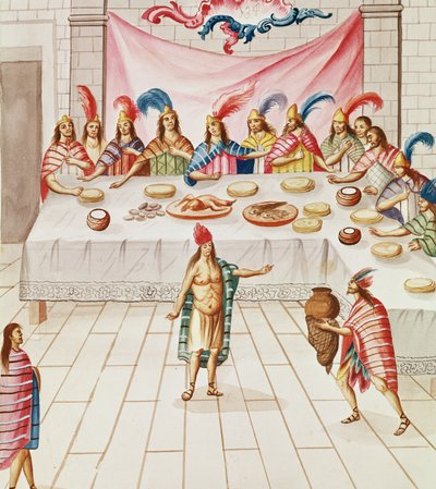 Tomo 3 fol.134, Un banquete, de 